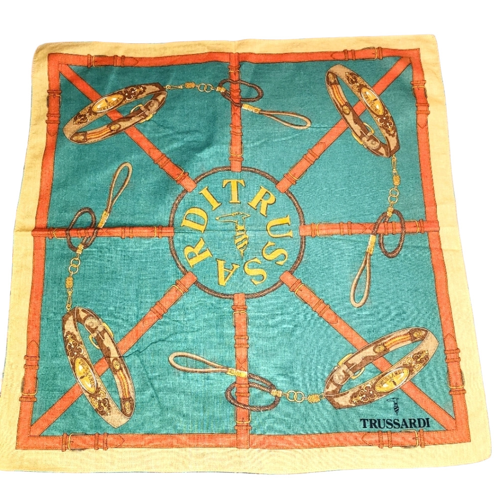 Trussardi Paris Handkerchief 20x20 inches